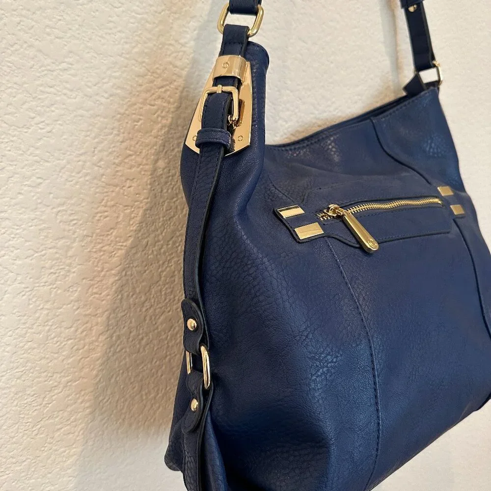 Charming Charlie Navy Blue Purse - Picture 5 of 8